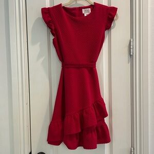 Us Angels Blush Red Dress